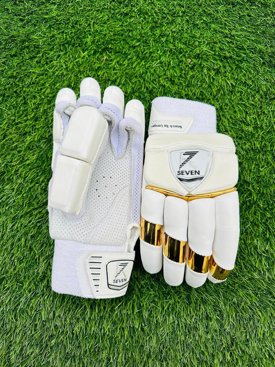 R7 TEST GOLD BATTING GLOVES